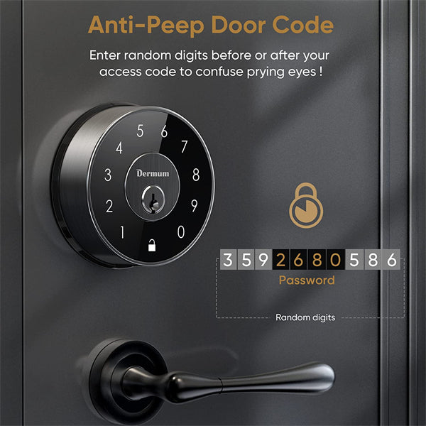 anti-peep door code