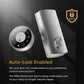 Dermum E Smart Lock Silver With Gateway
